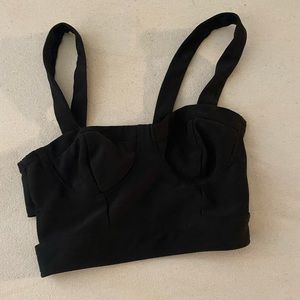 Black Crop Top